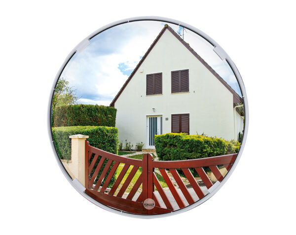Miroir multi-usages avec cadre blanc