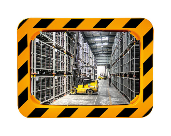 Miroir de sécurité garantie intégrale Polymir® ou P.A.S® jusqu'à 3 ans.