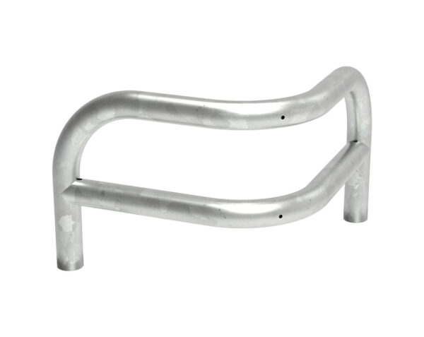 Arceau d'angle renforcé Galva à 2 pieds hauteur 430 mm