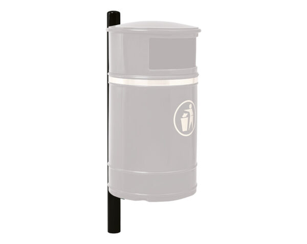 Poteau de fixation pour corbeille Morvan 40 litres