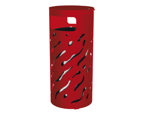 Corbeille Venise couvercle réhaussé 80 litres