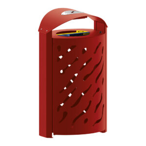 Corbeille Venise Tri sélectif 2 X 60 litres
