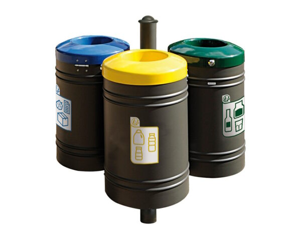 Corbeille Guyenne pour tri sélectif Agora 40 litres