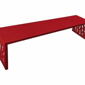 Banquette Venise acier