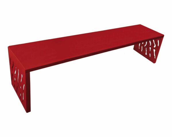Banquette Venise acier