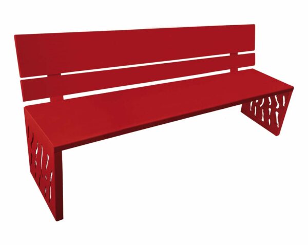 Banc acier Venise