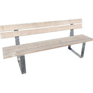 Banc galva et bois brut Riga