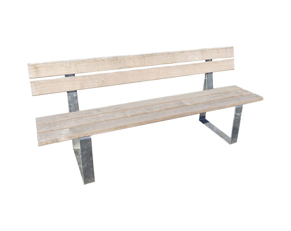 Banc galva et bois brut Riga