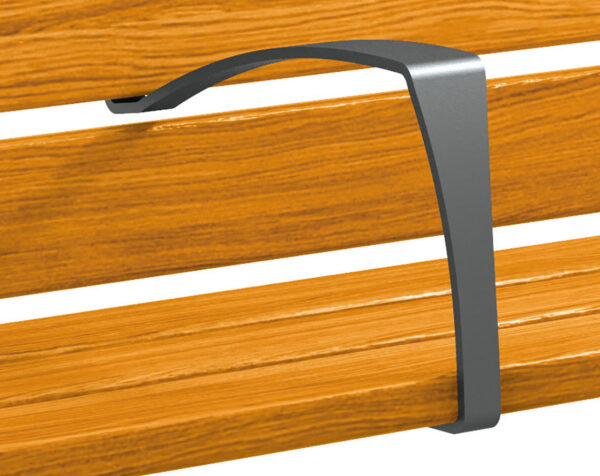 Accoudoir central pour banc Silaos®