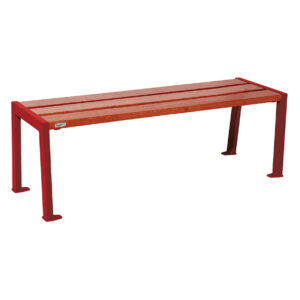 Banquette Silaos® acier et bois