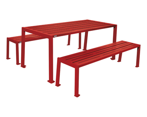 Table de pique-nique Silaos® acier