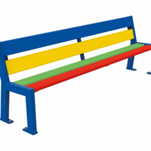 Banc bois et acier Silaos® Junior
