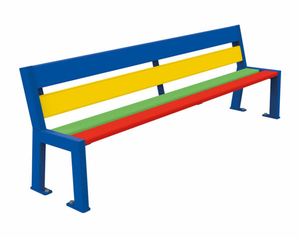 Banc bois et acier Silaos® Junior