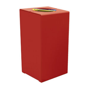 Corbeille KUB. tri sélectif acier