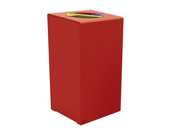 Corbeille KUB. tri sélectif acier