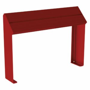 Assis-debout KUB. acier et bois