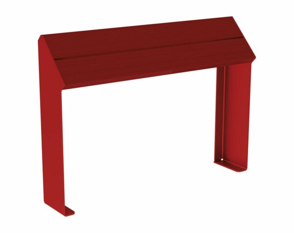 Assis-debout KUB. acier et bois