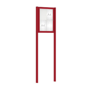 Vitrine Classique sur poteaux
