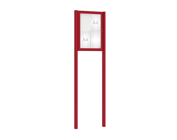 Vitrine Classique sur poteaux