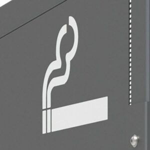 Autocollant du symbole "cigarette"