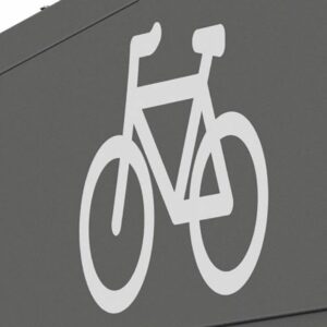Signalétique symbole "vélo"