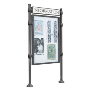 Panneau-vitrines d'information Agora