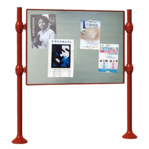 Panneau d'affichage libre Inox brossé