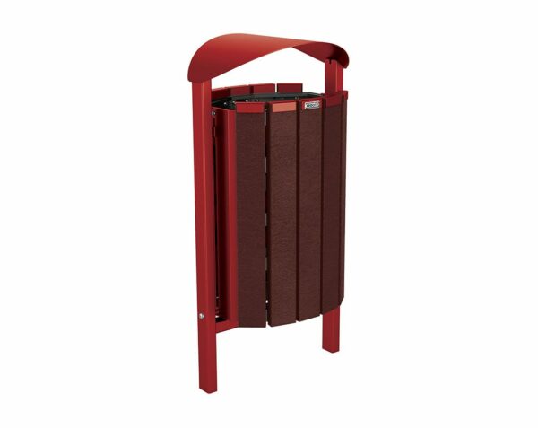 Corbeille Silaos® acier et plastique recyclé 50 litres