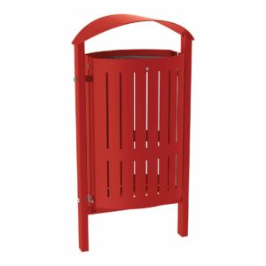 Corbeille Silaos acier 50 litres