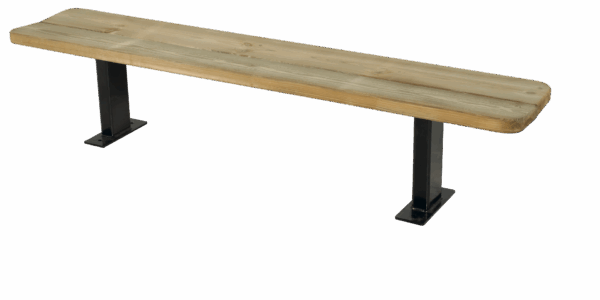 Banquette bois-acier Quiberon