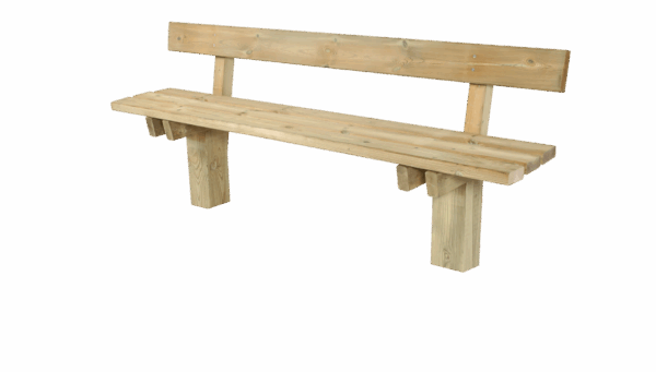 Banc bois massif Ouessant