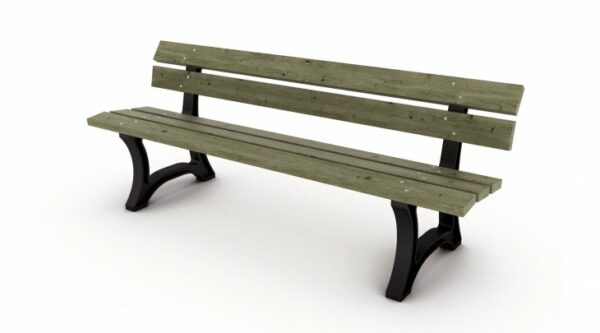 Banc bois-fonte Cézon