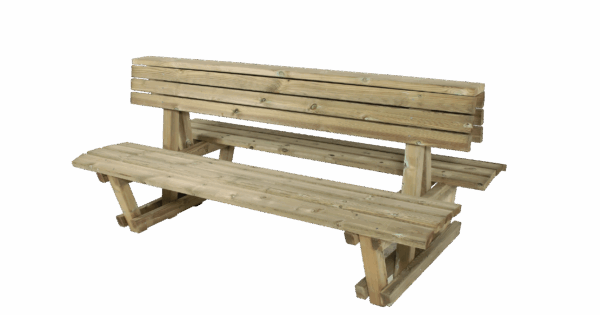 Banc bois massif Camaret