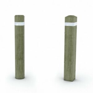 Borne anti-stationnement - Rondes amovibles Ø 15 cm