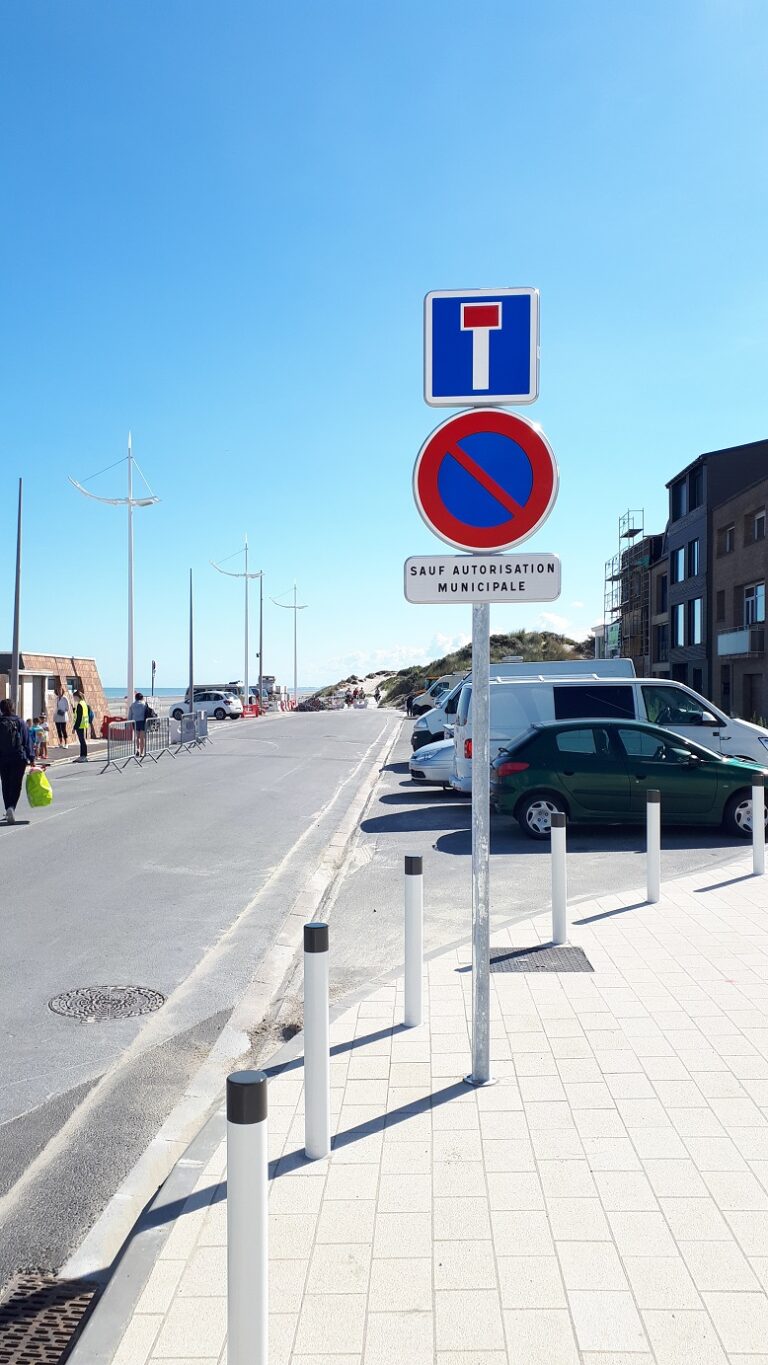 Potelet Digue Leffrinckoucke